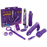 Appetizer set - paars, 9 onderdelen Appetizer set - paars, 9 onderdelen