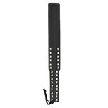 Lange leren paddle - met noppen Lange leren paddle - met noppen