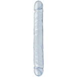 Crystal Jellies Dubbel Dildo - Transparant Crystal Jellies Dubbel Dildo - Transparant