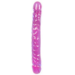 Crystal Jellies Dubbel Dildo - Paars Crystal Jellies Dubbel Dildo - Paars