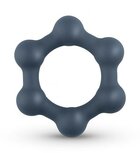Boners Hexagon Cockring Met Stalen Kogels Boners Hexagon Cockring Met Stalen Kogels