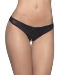Kanten String Met Open Kruisje En Parels - Curvy Kanten String Met Open Kruisje En Parels - Curvy