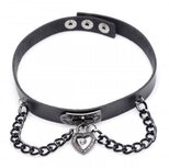 Gothic Heart Verstelbare Collar Gothic Heart Verstelbare Collar