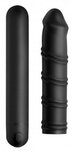 Bang! Swirl XL Bullet Met Afneembare Sleeve Bang! Swirl XL Bullet Met Afneembare Sleeve