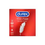 Durex Thin Feel Extra Dun - 3 St. Durex Thin Feel Extra Dun - 3 St.