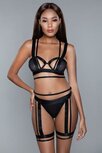 Anastasia 3-Delige Set - Zwart Anastasia 3-Delige Set - Zwart