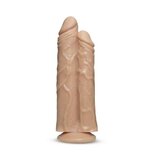 Dr. Skin - Double Trouble - Dubbele Dildo 26 cm - Vanilla Dr. Skin - Double Trouble - Dubbele Dildo 26 cm - Vanilla