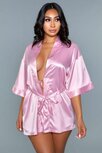 Getting Ready Satijnen Kimono - Roze Getting Ready Satijnen Kimono - Roze